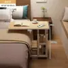Mesita de noche transfronteriza, escritorio para estudiantes en casa, escritorio de oficina, estante de almacenamiento ajustable simple, escritorio de computadora multifuncional para dormitorio