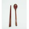 Cuchara de Madera, Palillos de Madera para Hotel, Juego de Palillos y Cuchara de Madera, Palillos de Madera, Palillos de Madera