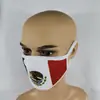 Mascarilla Mundial 2026 EE.UU.-Canadá-México Transpirable Protector Solar Mascarilla Antipolvo Lavable Mascarilla con Diseño de Bandera