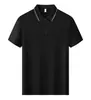 Playeras Polo Personalizadas Transfronterizas para Hombre y Mujer, Camisetas Transpirables de Secado Rápido con Diseño Bloque de Color, Cuello Camisero, Mangas Cortas, Personalización en Lotes Pequeños con Texto Impreso