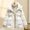 Chaleco de Invierno para Mujer con Relleno de Algodón, Largo Medio, Estilo Nuevo Coreano, Delgado, para Mujeres Petitas, Elegante y Versátil