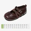 Zapatos de piel para niños Snuffy, zapatos de princesa para niñas, nuevos zapatos planos estilo ballet otoño 2026, zapatos de otoño para la vuelta al cole