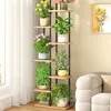 Rack de flores Sala de estar Varanda de chão Rack de armazenamento de flores 2024 Novo suporte para vasos de flores Planta de ferro carnudo multicamadas