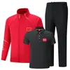 Traje Deportivo de Tres Piezas National Server para Hombres y Mujeres Primavera y Otoño Uniforme de Ceremonia de Premiación del Equipo Chino Ropa Deportiva para Eventos Deportivos Personalizable