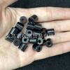 9mm furo grande contas cilíndricas soltas diy acessórios feitos à mão contas tubo redondo cristal ágata contas de furo grande acessórios para colar brincos