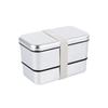 Fiambrera de Acero Inoxidable 304 Transfronteriza, Apta para Microondas, Fiambrera Doméstica, Fiambrera Aislada para Estudiantes, Caja para Picnic de Trabajo