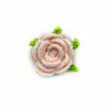 Ramo de Rosas Tejidas a Mano para el Día de San Valentín, Flores Artificiales de Alta Gama, Flores de Producto Terminado para el Día de la Mujer, Flores Eternas, Flores Tejidas a Crochet con Hilo