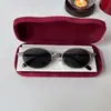 Gafas de Sol Ovaladas Pequeñas Estilo Europeo y Americano, Estilo Retro Moderno, Rostro Pequeño, Protección UV, Gafas de Sol para Uso Diario de Mujer