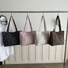 Bolsa Tote de Hombro Único y de Mano de Moda Tendencia Otoño 2026 Estilo Nuevo con Estampado de Estrellas, Casual Simple, Gran Capacidad