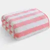 Toalla de baño de vellón de coral al por mayor de fábrica borde de corte borde suave absorbente sin pelusa secado rápido toalla de playa para niños y niñas