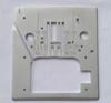 Placa de aguja deflectora para máquina de coser multifuncional doméstica placa de aguja para máquina de coser 84374