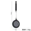 Espátula de silicona de grado alimenticio de acero inoxidable 304 resistente a altas temperaturas espátula para el hogar cuchara para sopa pala para freír con fugas grandes juego de cinco piezas para utensilios de cocina