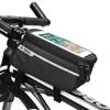 B- SOUL Bolsa para Bicicleta de Montanha Bolsa para Tubo Dianteiro Bolsa de Bicicleta Bolsa Frontal para Bicicleta de Estrada Equipamento de Ciclismo Bolsa de Selim Bolsa para Tubo Superior