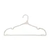 Percha sin costuras de hombros anchos, engrosada, antideslizante, para uso doméstico, perchero de plástico para adultos, soporte para ropa de estudiante de dormitorio