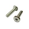 Tornillos Métricos Avellanados de Cabeza Redonda Plana Hexagonal Avellanados para Muebles Tornillos de Cabeza Panorámica Cabeza Plana Grande Borde Biselado Tornillos de Bloqueo