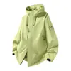 Jaqueta casual acolchoada quente de fleece destacável três em um para uso externo, parka corta-vento e impermeável para casais