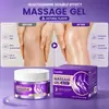 Solo para exportaciónEn stockGel de masaje corporal cruzado en inglés para articulaciones, rodillas, codos y hombros