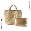 Bolso Transfronterizo para Mujer Caliente Bolso Tejido a Mano 2023 Bolso de Moda Bolso Tote de Gran Capacidad Bolso de Hombro Casual