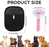 Guante Electroestático Grande para Eliminar Pelo de Mascotas, 24 cm, Cepillo de Cerdas Bidireccional para Uso en Casa, Herramienta Mágica para Eliminar Pelo Suelto y Pelo de Gato