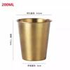 Fábrica al aire libre de acero inoxidable 304 taza de agua para picnic taza de camping conveniente taza de publicidad taza de cerveza de tamaño grande y mediano pequeño