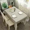 Mantel de Estilo Sencillo para Uso Doméstico, Impermeable, Resistente al Aceite, Resistente al Calor, Resistente a las Manchas, Mantel de Peva