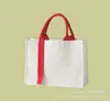 Bolsa de Lona Bolsa de Lona Estampada Bolsa de Lona Portátil Estampada Logo Publicidad Bolsa de Tela para Estudiantes Mayoreo