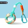 Chaveiro fortalecedor de pegada de silicone, fortalecedor de pegada simples para alívio do estresse, pingente de bolsa, acessório portátil para treinamento de reabilitação, atacado