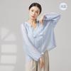 Ropa de Práctica para Bailarín Moderno Primavera 2025 Nuevo Estilo Elegante Hada Danza Clásica Blusa Holgada