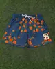 Pantalones Cortos de Verano para Hombre con Estampado 3D BKTSQD, Malla, Casual, Holgados, a la Rodilla, Cuadros, con Cordón, Estilo Transfronterizo Nuevo
