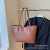 Bolso Retro Casual para Mujer, Gran Capacidad, Bolso de Hombro Versátil Otoño e Invierno 2026, Bolso para Clase de Estudiante Universitario, Bolso Tote para Ropa de Trabajo