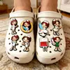 Pingentes de Sapato Tamanco com Tema Médico, Decorações para Sapatos, Acessórios de Sapato Destacáveis, Atacado em Estoque