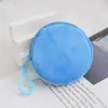 1 Peça Porta-Moedas Moda Pelúcia Macia Redondo Porta-Moedas Portátil Pequeno para Troco Carteira Fofa com Zíper e Mosquetão