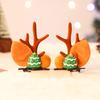 Decoraciones navideñas Horquilla de Papá Noel accesorios para el cabello de princesa para niños horquilla navideña pequeño regalo