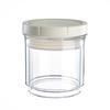 Pote Selado Retrátil Popular Transparente para Armazenamento de Lanches e Grãos Doméstico Pote Selado Criativo Tipo Empurrar