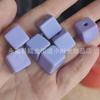 Novo 14MM Quadrado Forma Reta Furo Contas de Acrílico Cor Primavera DIY Jóias Acessórios Material de Contas