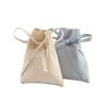 Bolsa de cuero sintético de microfibra para guardar joyas, collares, a prueba de polvo, venta al por mayor