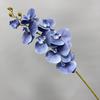 Phalaenopsis Simulada Venta al por mayor Transfronteriza Película de 9 Cabezas 3D Flor Artificial Phalaenopsis de Gama Alta Realista para Boda Se Puede Enviar en Nombre de Otros