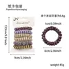 Comercio Exterior Dulces Europeos y Americanos de Colores, Cuerdas de Teléfono Grandes para el Cabello, Alta Elasticidad, Duraderas, Accesorios para el Cabello Coloridos, Simples al por Mayor