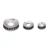 Estilo Étnico de Xizang Retro Galvanizado Corrente de Fio de Contas Budistas Acessórios de Joias de Liga Contas Espaçadoras Nuvem de Roda Traseira 030