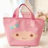 Nova Bolsa de Almoço Fofa Melody Bolsa Térmica para Marmita Bolsa de Almoço em Couro PU Bolsa de Almoço para Estudante Trabalhador de Escritório Grande