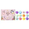 Oceaura Série Oceano Conjunto Colorido de Bolas de Banho Flores de Banho Gradiente Colorido Produtos de Banho Espumantes para o Banheiro