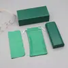 Set de Funda para Gafas con Tapa abatible, Caja Simple Retro de Cuero Hecha a mano, Caja de Almacenamiento de Piel de Vaca Vieja para Gafas de Prescripción y Gafas de Sol, Personalizable con Lg