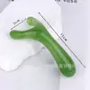 Raspador de nariz de resina de dos ángulos en forma de Y Dispositivo raspador de puente nasal de resina Herramienta de raspado de belleza de meridianos Palo para tendones Palo de meridianos Venta al por mayor