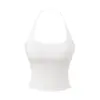 Conjunto de Dos Piezas para Mujer, Estilo Latte Girl con Cuello Halter, Ropa de Yoga, Alta Elasticidad, Secado Rápido, con Almohadillas en el Pecho, Cubierta de Manga Larga, para Fitness y Deportes, Efecto Adelgazante