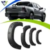 Adequado para Hilux Rocco 2015-2018, peças decorativas especiais anti-riscos e anti-colisão para para-lamas.