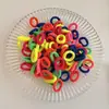 Mini elástico pequeno para bebê menina corda para prender cabelo alta elasticidade durável corda de cabeça de toalha não machuca o cabelo anel de cabelo infantil
