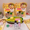 Nuevo Creativo Q-Elástico Ramen DIY Realista Juego de Juego de Comida Lindo Moderno Miniatura Juguetes de Juego de Imitación para Niños Hecho a Mano