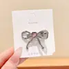 Presilhas de cabelo de alta qualidade estilo coreano em cores dopamina para mulheres, presilhas de bico de pato doces para franja, acessórios de cabelo