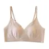 Roupa Íntima Sem Costura para Mulheres com Orelhas de Coelho Fofas, Sutiã de Verão Fino para Seios Grandes para Fazê-los Parecer Menores, Roupa Íntima de Verão Fina para Mulheres com Seios Grandes
