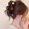 Pinza de garra grande versátil coreana para cabello grueso, pinza de tiburón para mujer, pasador elegante y moderno para recogidos